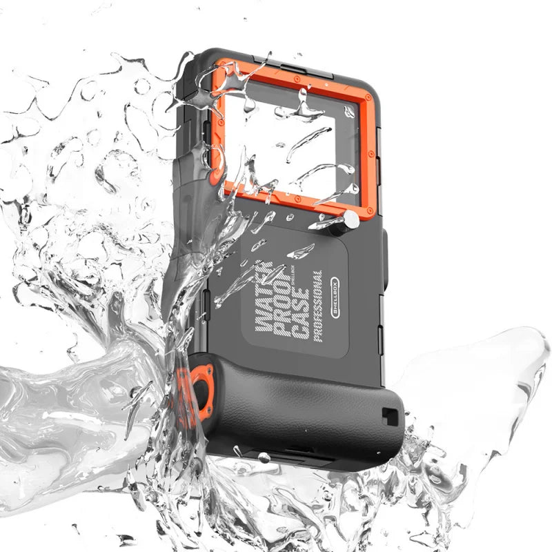 Professional Diving Phone Case For iPhone 15 14 13 12 Pro Max Underwater Taking Waterproof Cases Cover For SamsungS22 S23 Huawei